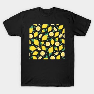 Fresh Lemons Pattern T-Shirt